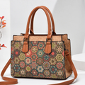 Cork Patchwork Tote & Crossbody Bag