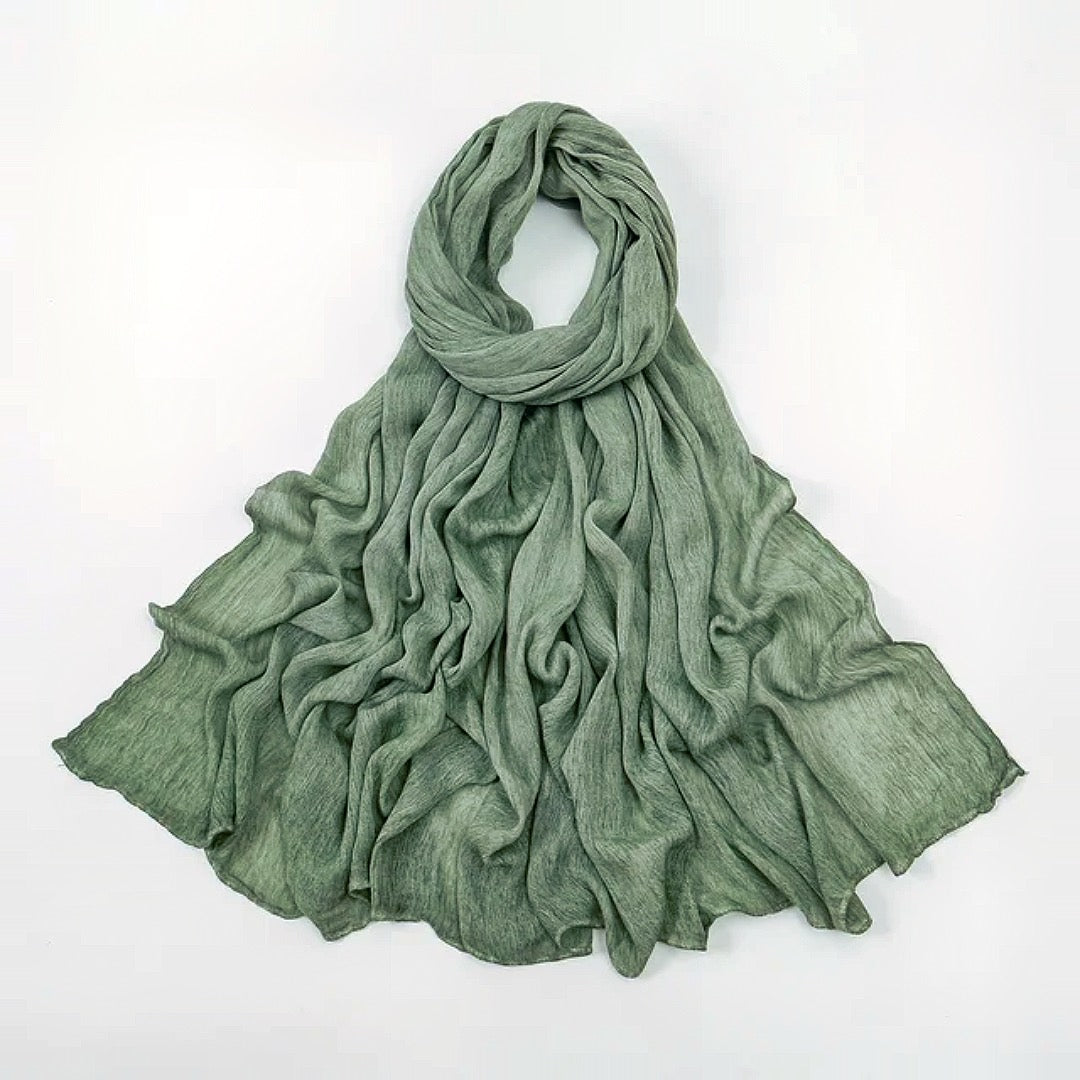 Elegant Silk-Touch Scarf