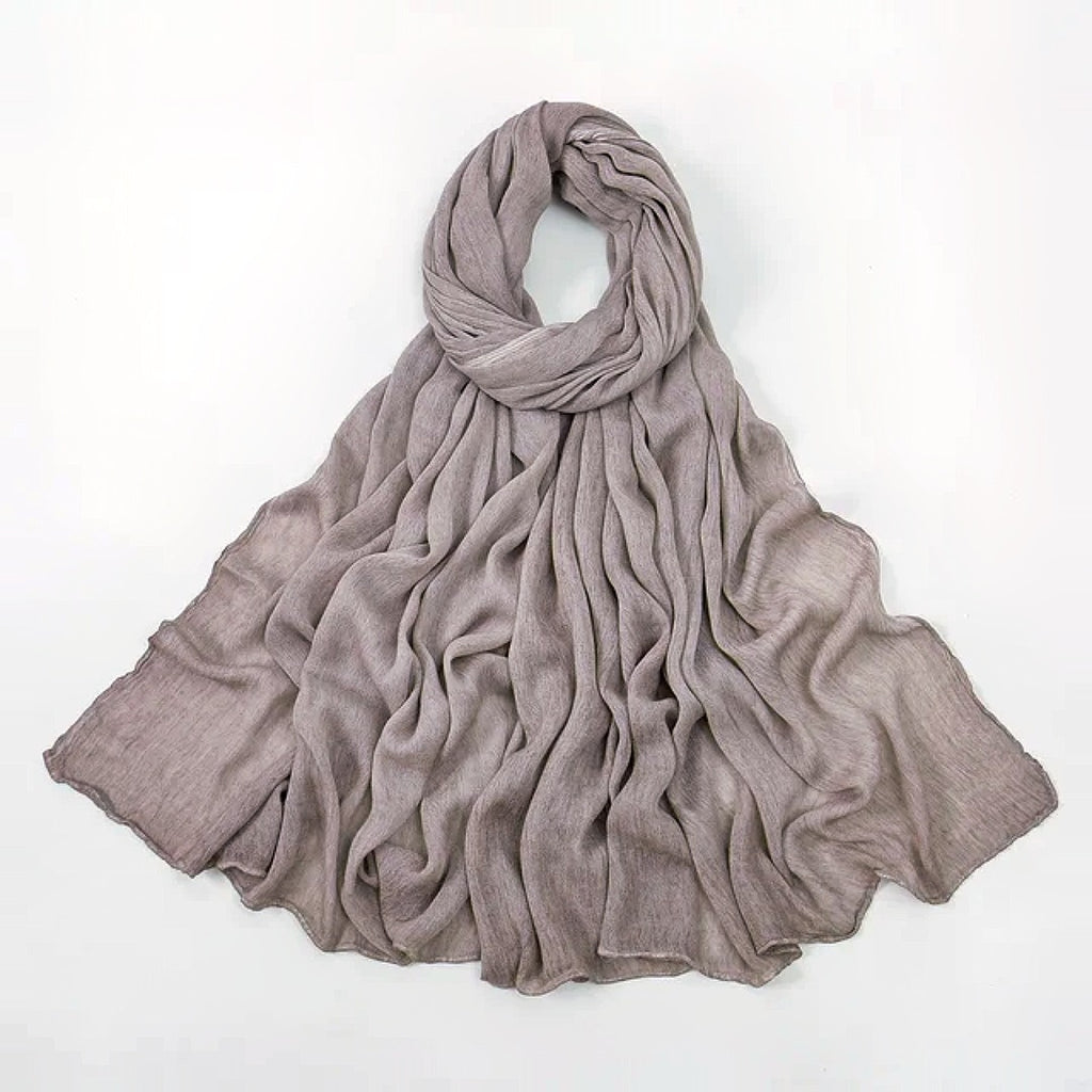 Elegant Silk-Touch Scarf