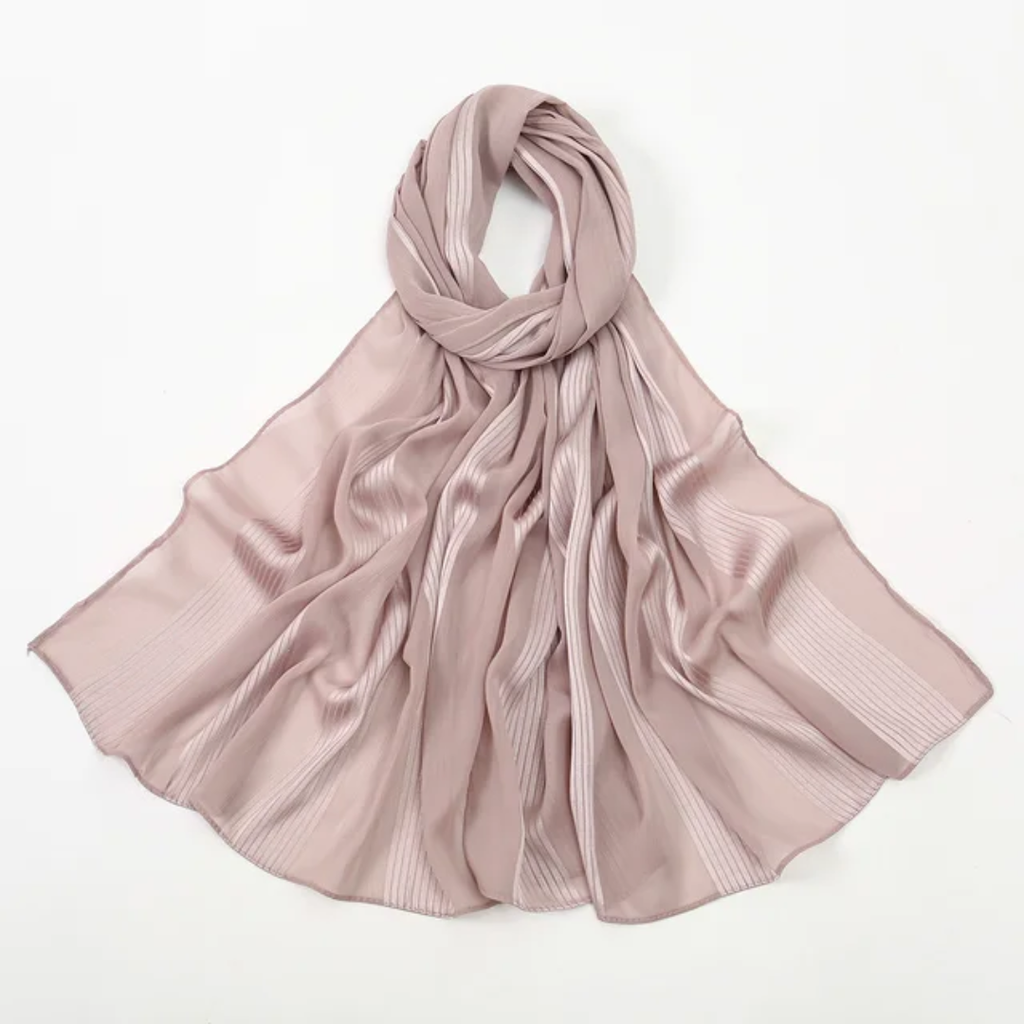 Elegant Silk-Touch Scarf